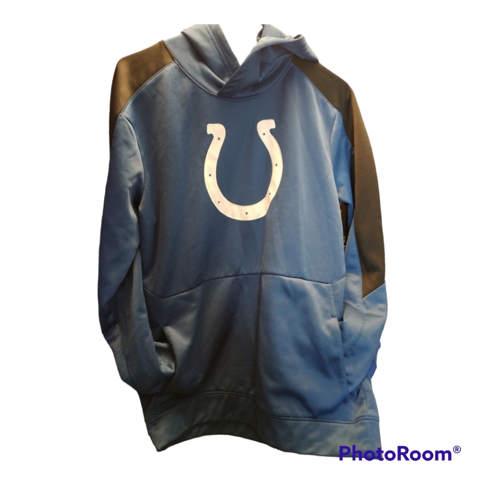 Excellent condition, youth size XL (18) Indianapolis Colts pullover hoodie.